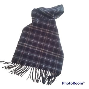 Plaid Scarf Color Brown